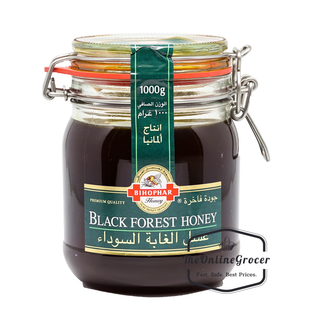 Bihophar Black Forest Honey 1000gr – Madu Hutan Hitam Jerman