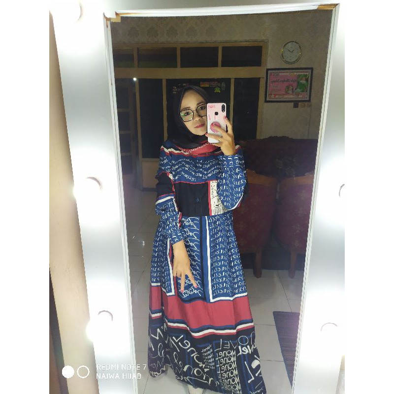 preloved typo dress by monel