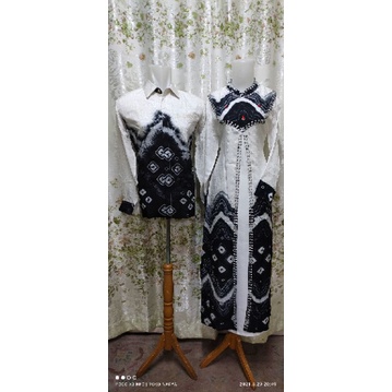 couple gamis jumputan