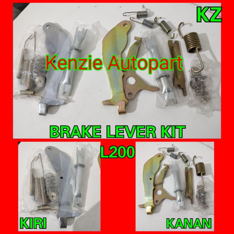 BRAKE LEVER KIT STELAN REM TANGAN MITSUBISHI STRADA L200