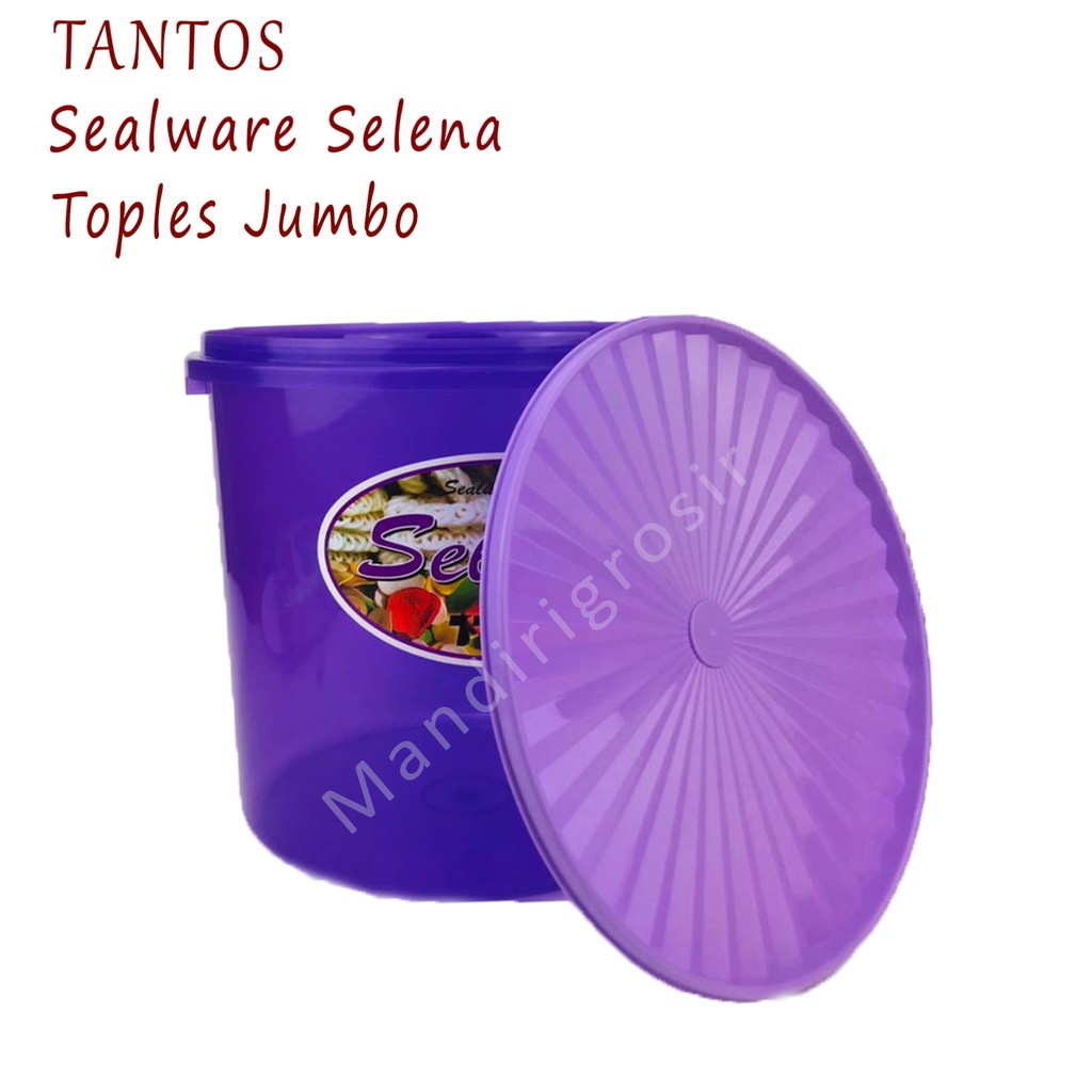 Toples Plastik * Tantos Sealware Selena * Toples Besar * 15liter