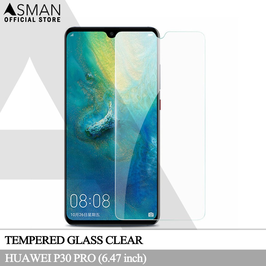 Tempered Glass Huawei P30 Pro (6.47&quot;) | Anti Gores Pelindung Layar Kaca - Bening