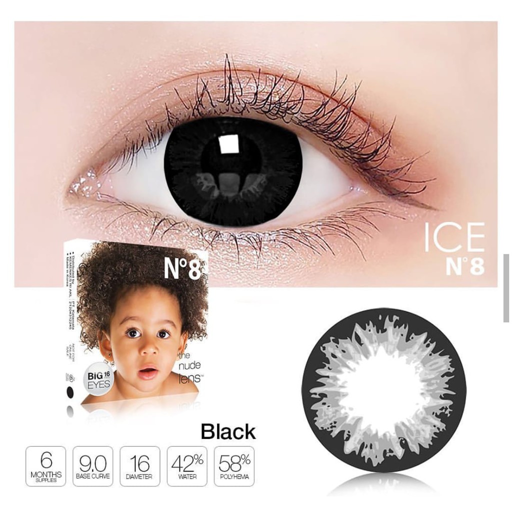 SOFTLENS ICE N8 BABY NORMAL &amp; MINUS 0.50 s/d 6.00 - MAMALENS