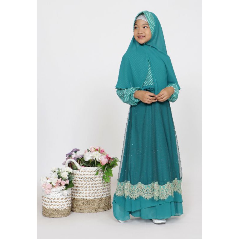 GAMIS AISYAH / BAJU GAMIS PUTRI./ GAUN SYARI