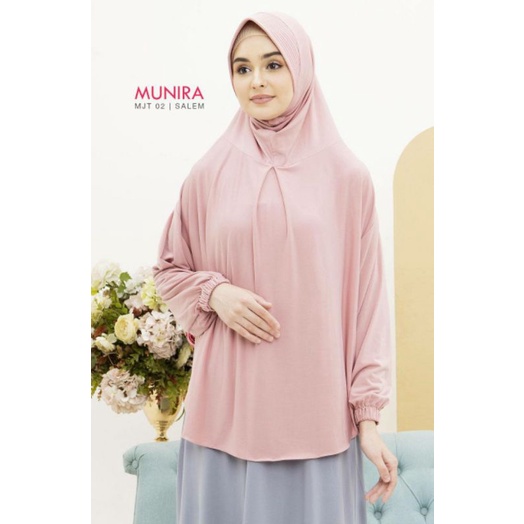 MJT02 Munira Jilbab Tangan Terbaru Original Ukhti Munira Modern PremiumJilbab Formal Non Formal Kond