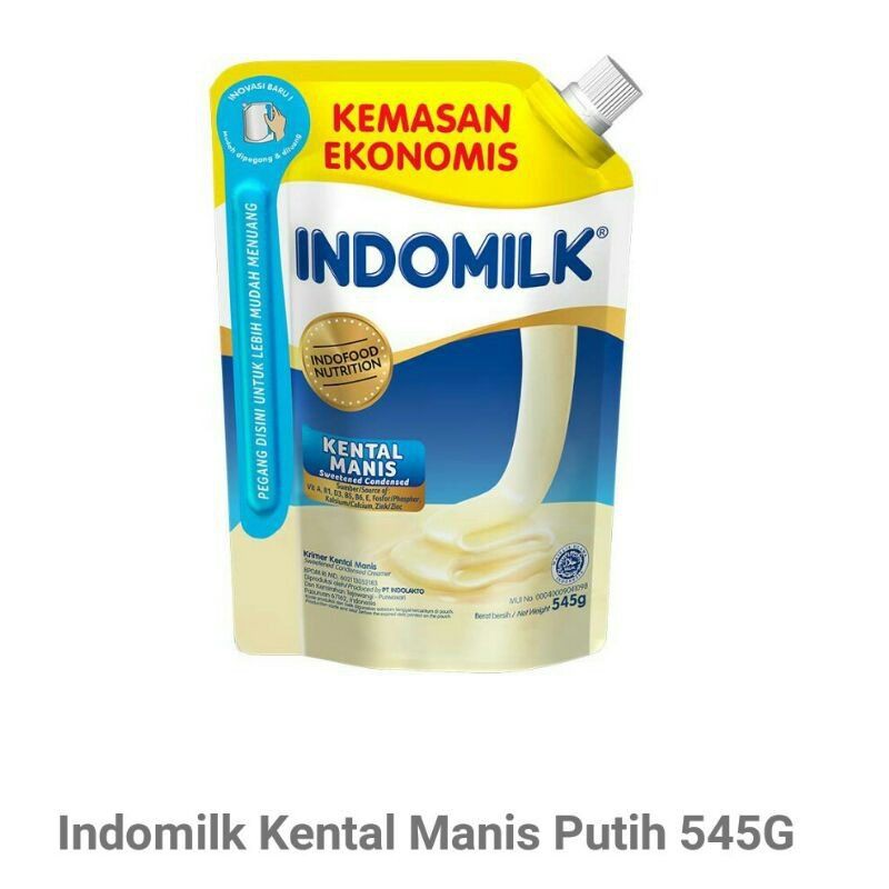 

INDOMILK Kental Manis Pouch putih 545gr