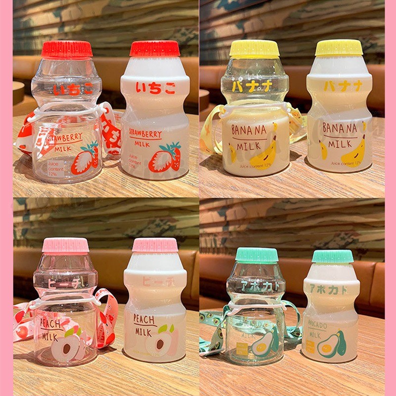 BOTOL MINUM ANAK LUCU MOTIF YAKULT BUAH 480 ML