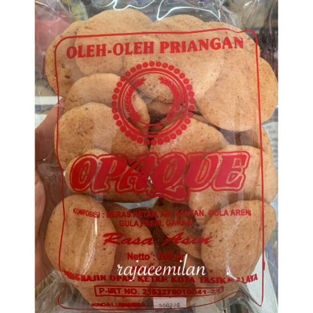 

Kerupuk Opak Asin Opaque/oleh oleh bandung