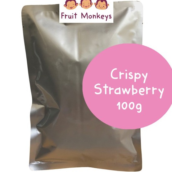 

TERBARU Keripik buah stroberi freeze dried strawberry (Super Size)