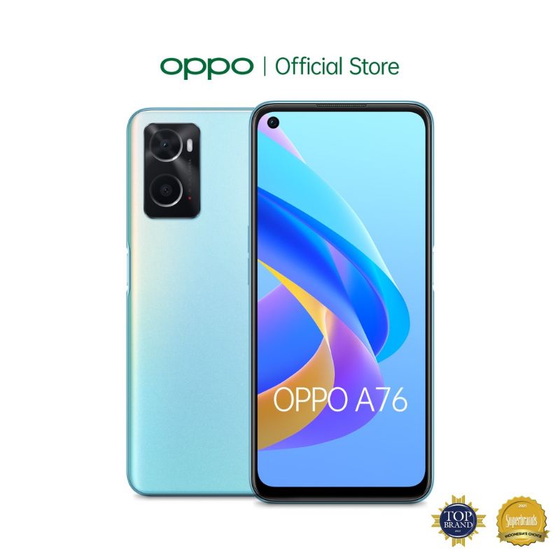 Oppo A76 Ram 6/128 Garansi resmi Oppo