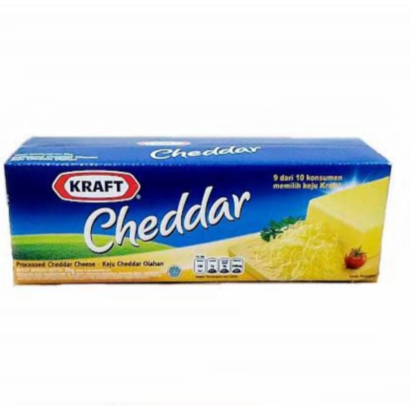 

Kraft keju cheddar 2kg 1 karton (8pc)