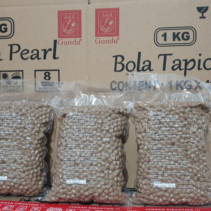 

Big Sale Gundu Tapioka Pearl / Boba Gundu 1 Kg Big Sale