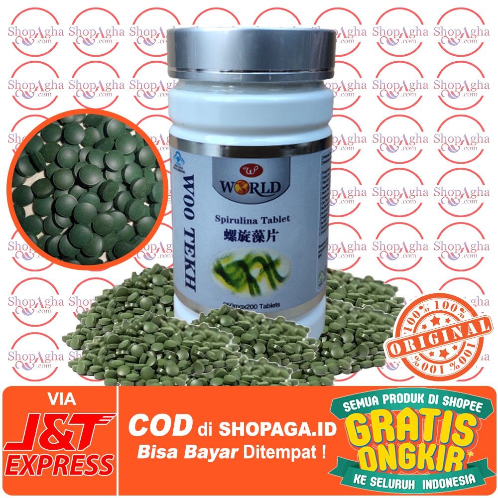 Spirulina Kapsul Wootekh