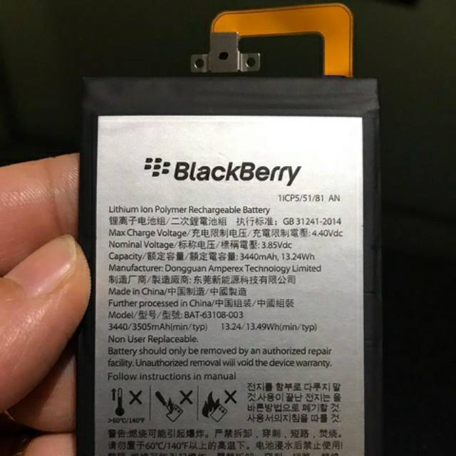 BATERAI ORIGINAL 100% BLACKBERRY Q20 BATRE HP ORI BB