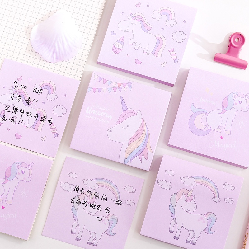 

[areum.in] Sticky Note / Kertas Memo Cute Unicorn