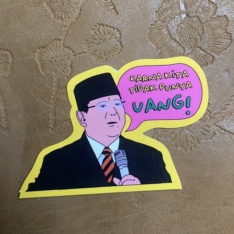 

Karna Kita Tidak Punya Uang - sticker