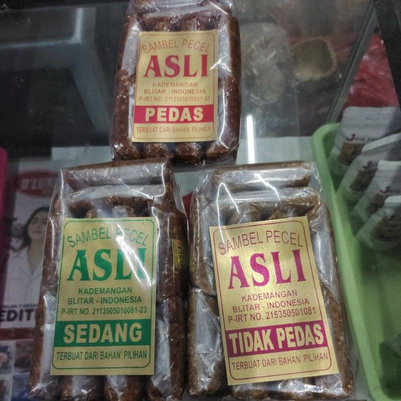 

sambel pecel asli 400g