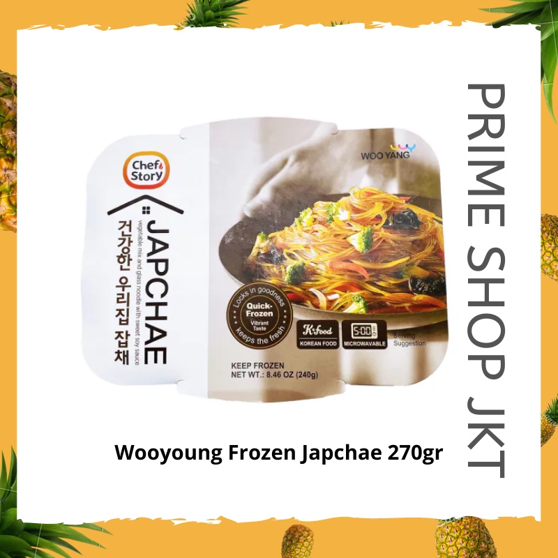 

Wooyoung Frozen Japchae 270gr Korea Bihun Soun Instan Dangmyeon