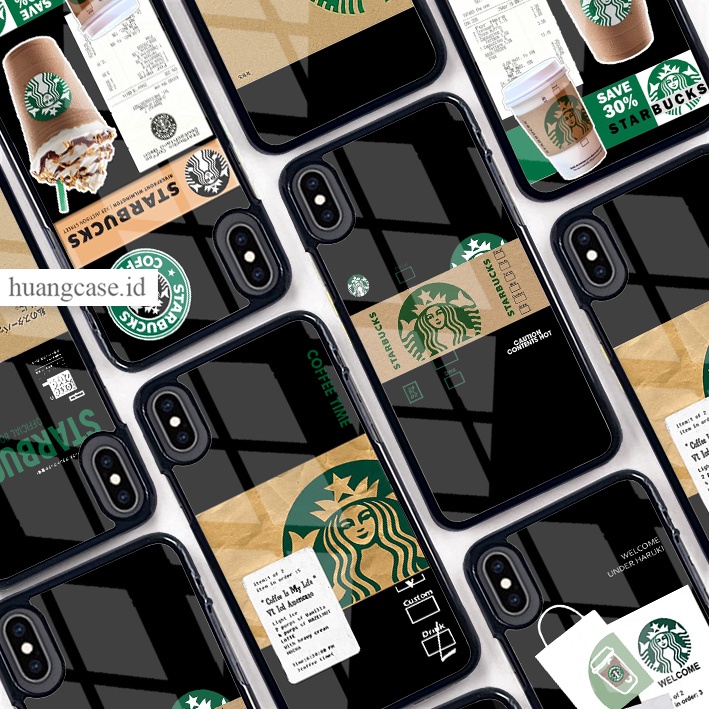 HARDCASE 2D GLOSSY KILAU CASE STARBUCKS TERBARU XIAOMI REDMI 10 NOTE 10 PRO NOTE 10S REDMI NOTE 9 PR