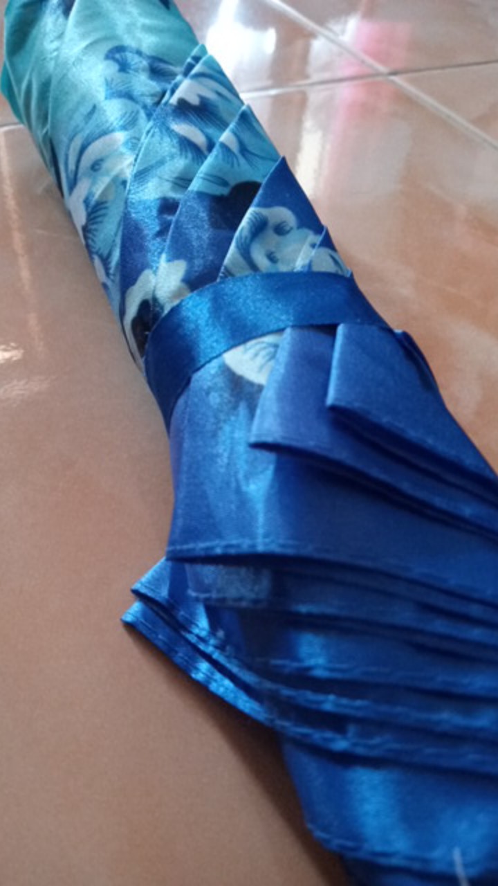 Payung / Payung Saten / Payung Lipat 2  Satin / Payung Mini Lipat 2 Motif