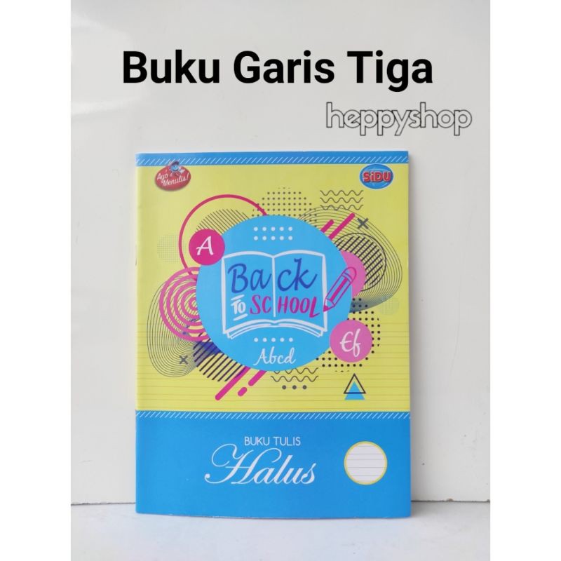 Buku Garis Tiga, Buku Tulis Halus