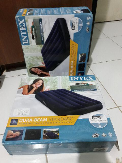 Intex 64707 ( 64101 ) - Kasur Angin High Quality - Intex Dura Beam Plus Twin