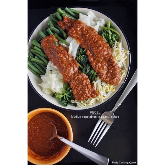 

Sambal pecel khas Madiun
