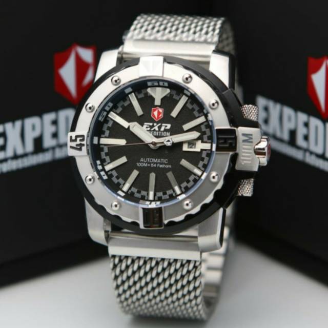Expedition EXP302 Silver Black Pria | EXP 302 Original