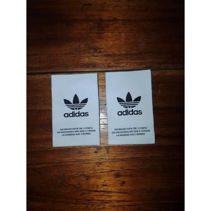 

Logo Adidas Kembang Putih Label Tag/ Size Tag/Label Ukuran Adidas