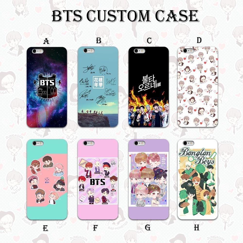 Custom Case Boyband BTS Korea TTD Semua Tipe HP Shopee Indonesia