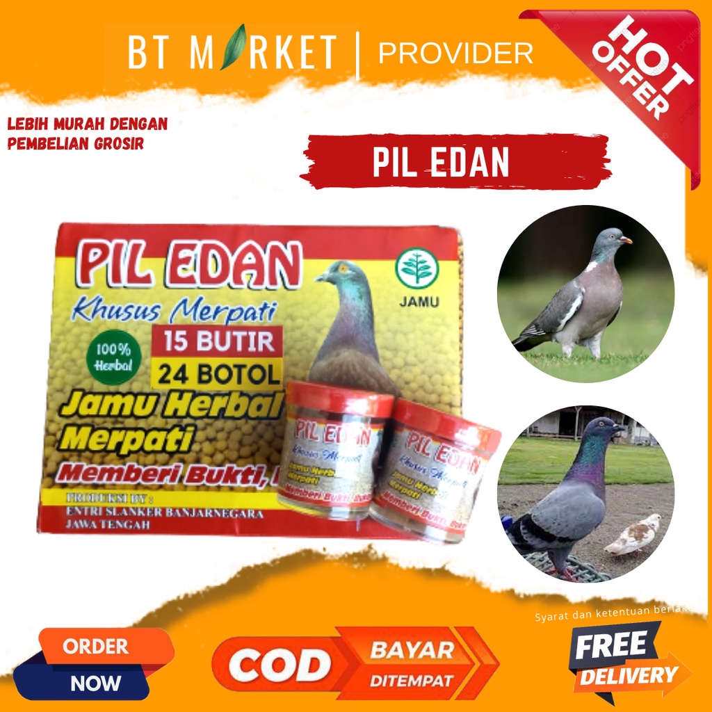 JAMU MERPATI PIl EDAN ORIGINAL ISI 15 BUTIR