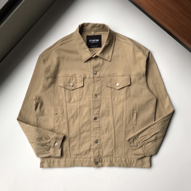 attention trucker jacket second
