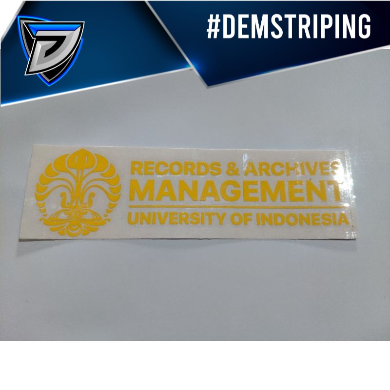 

Stiker universitas / custom stiker universitas