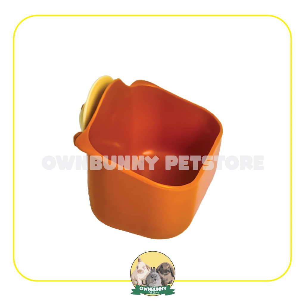 PET / FOOD DISH - TEMPAT MAKAN KELINCI DAN KUCING SIZE M