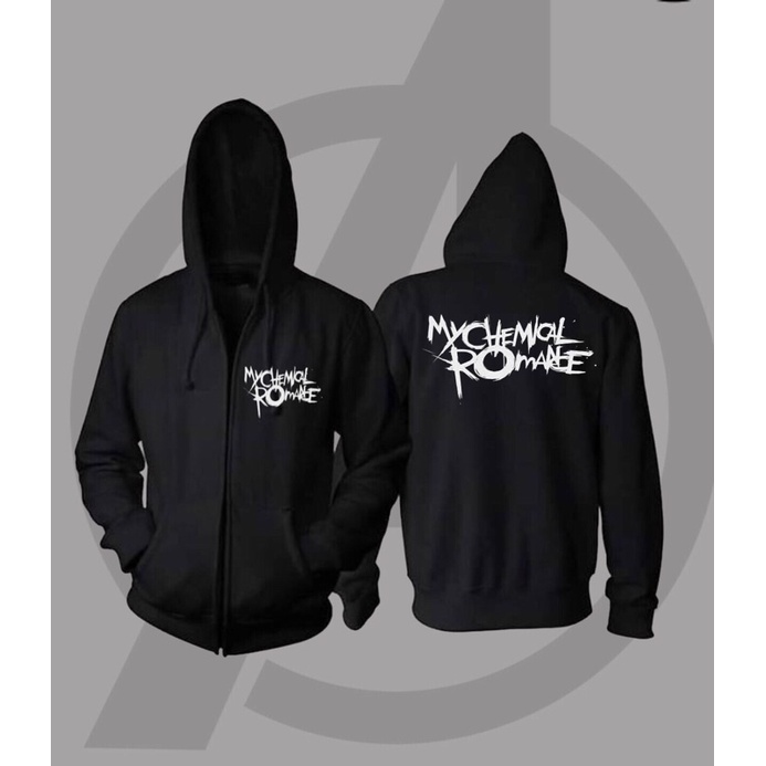 Jaket Sweater Hoodie Zipper - My Chemical Romance