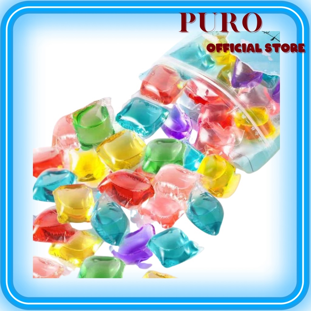 Sabun Gel Laundry / Laundry Gel Sabun Cuci Bentuk Gel Sabun Cuci Cair Detergen Cair Pewangi Sabun Cuci Baju Laundry Detergen Ball Bola Laundry Gel