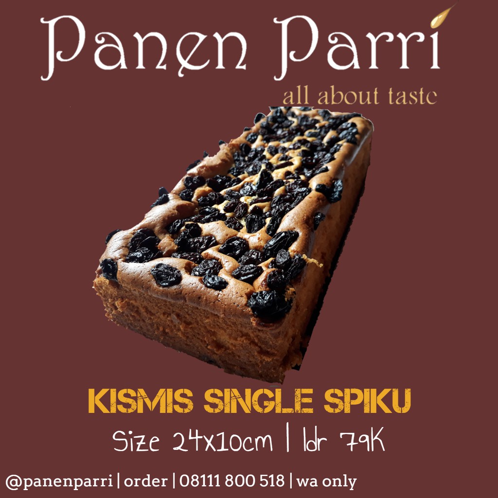 

Single Spiku Kismis uk 24 x 10 cm