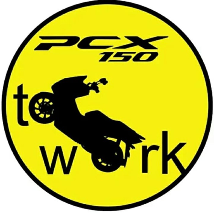 Stiker Motor Pcx 150 Keren Sticker Pcx 150 to work