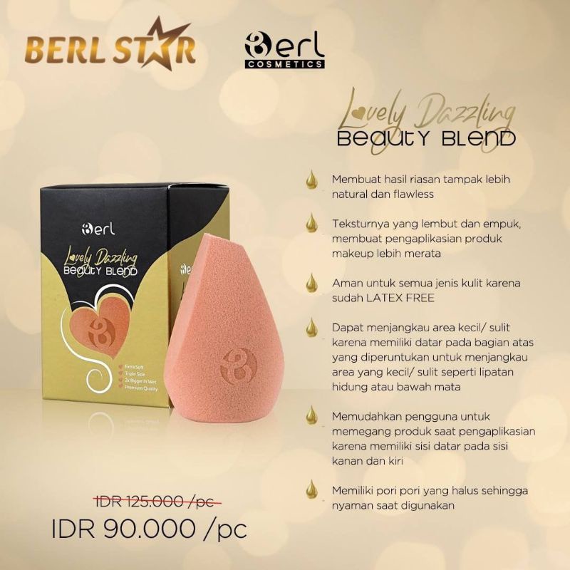 Beauty Blend by B erl | B erl cosmetics | Beauty Blender | Spons Wajah