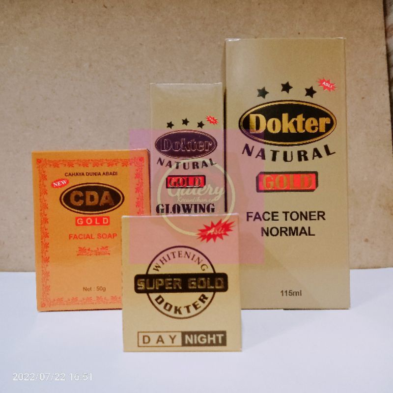 Paket Cream Dokter Gold Original 5in1 Dr Gold