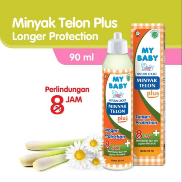My baby minyak telon plus longer 90 ml