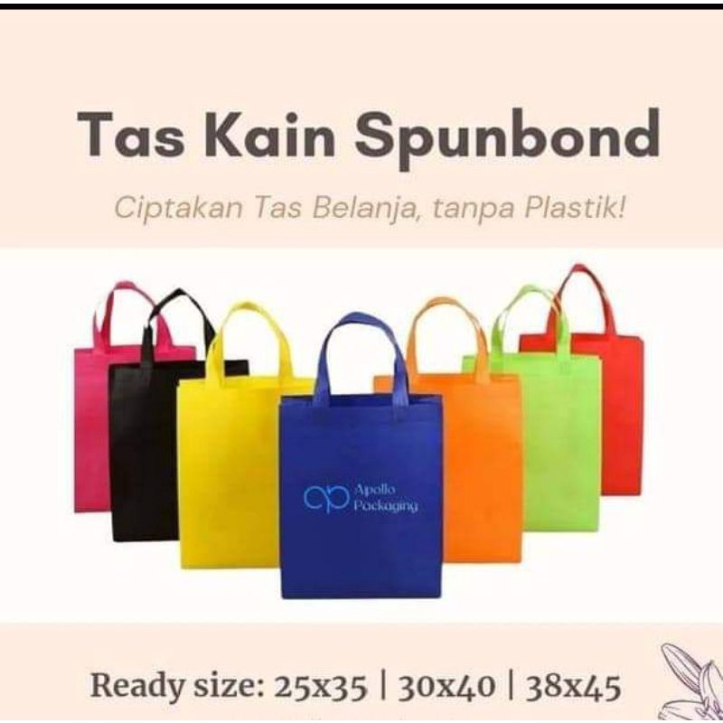 

Tas Spunbond Handle 25 x 35 x 10