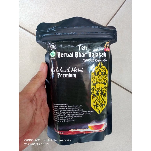 

Teh herbal kelelawit merah kalimantan