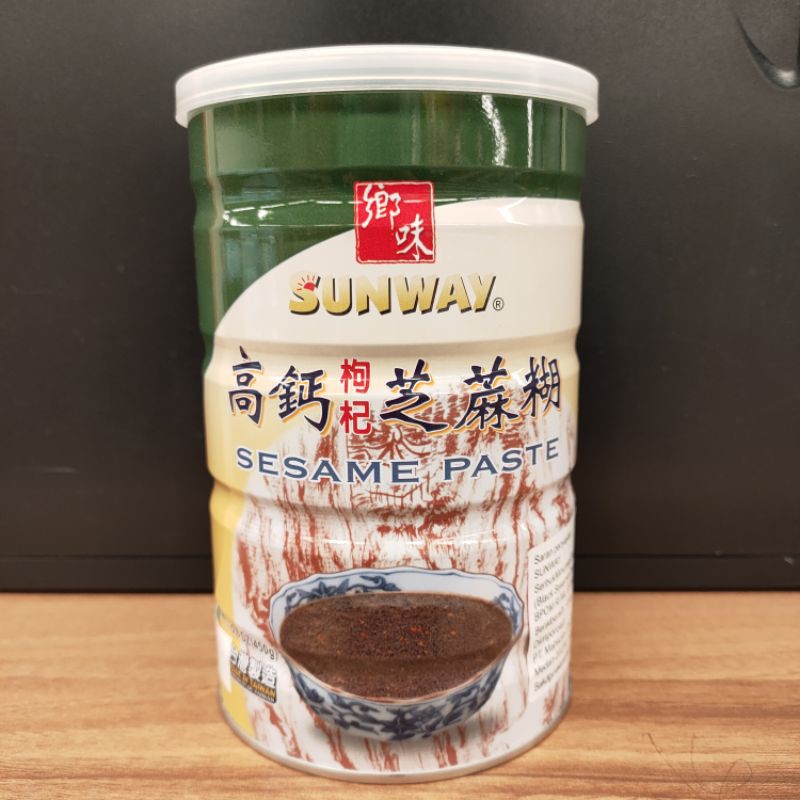 

SUNWAY BLACK SESAME CEREAL 450GR SUNWAY BLACK SESAME CEREAL SESAME PASTE