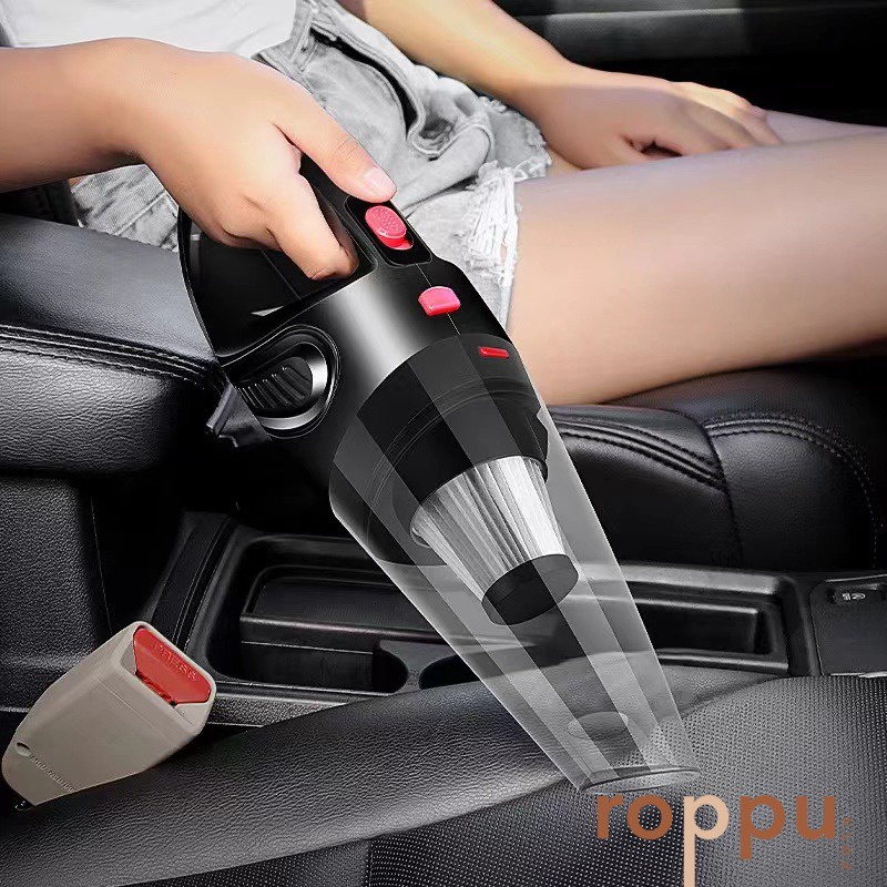 Roppu Car Vacuum Cleaner Portable Cordless Wireless (Pembersih Debu)