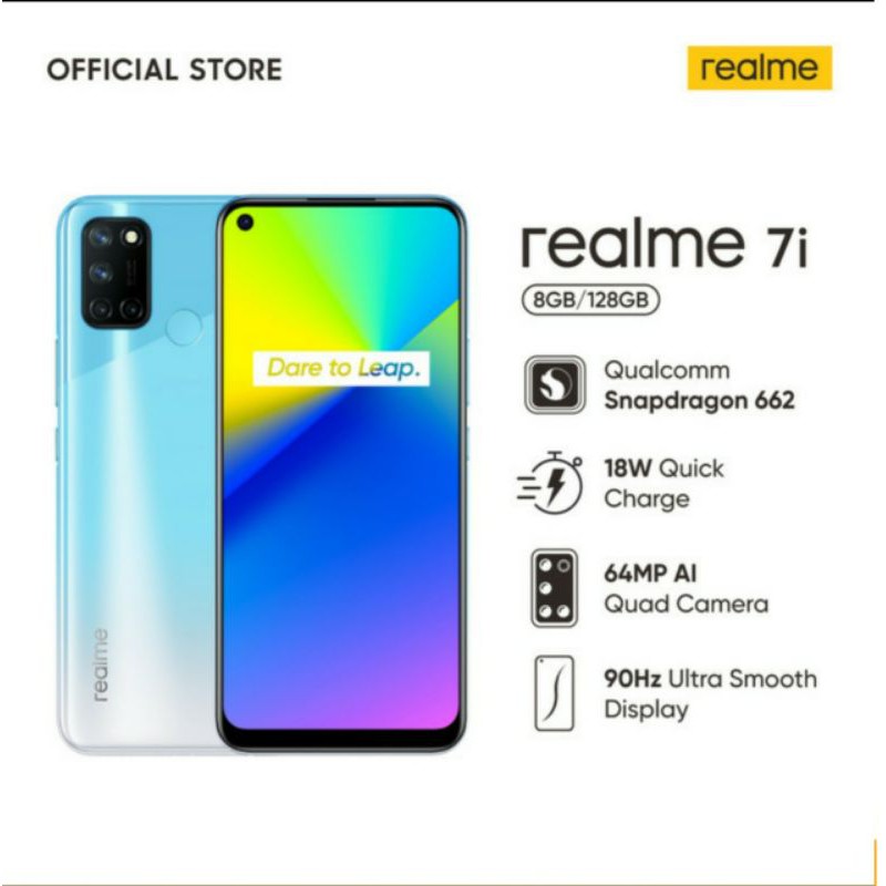 REALME 7i RAM 8/128 GB | Narzo 50a | C15 4/128  GARANSI RESMI REALME INDONESIA