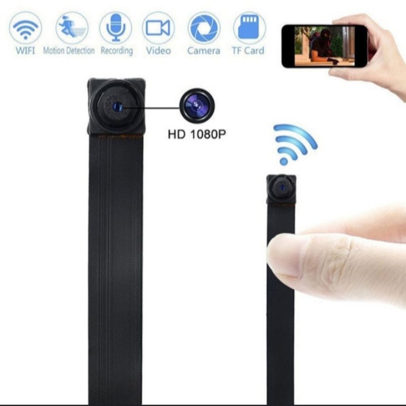 Spy Camera | Ip Wireles Wifi Ip Hidden 1080P SpyCam Super Mini Full HD