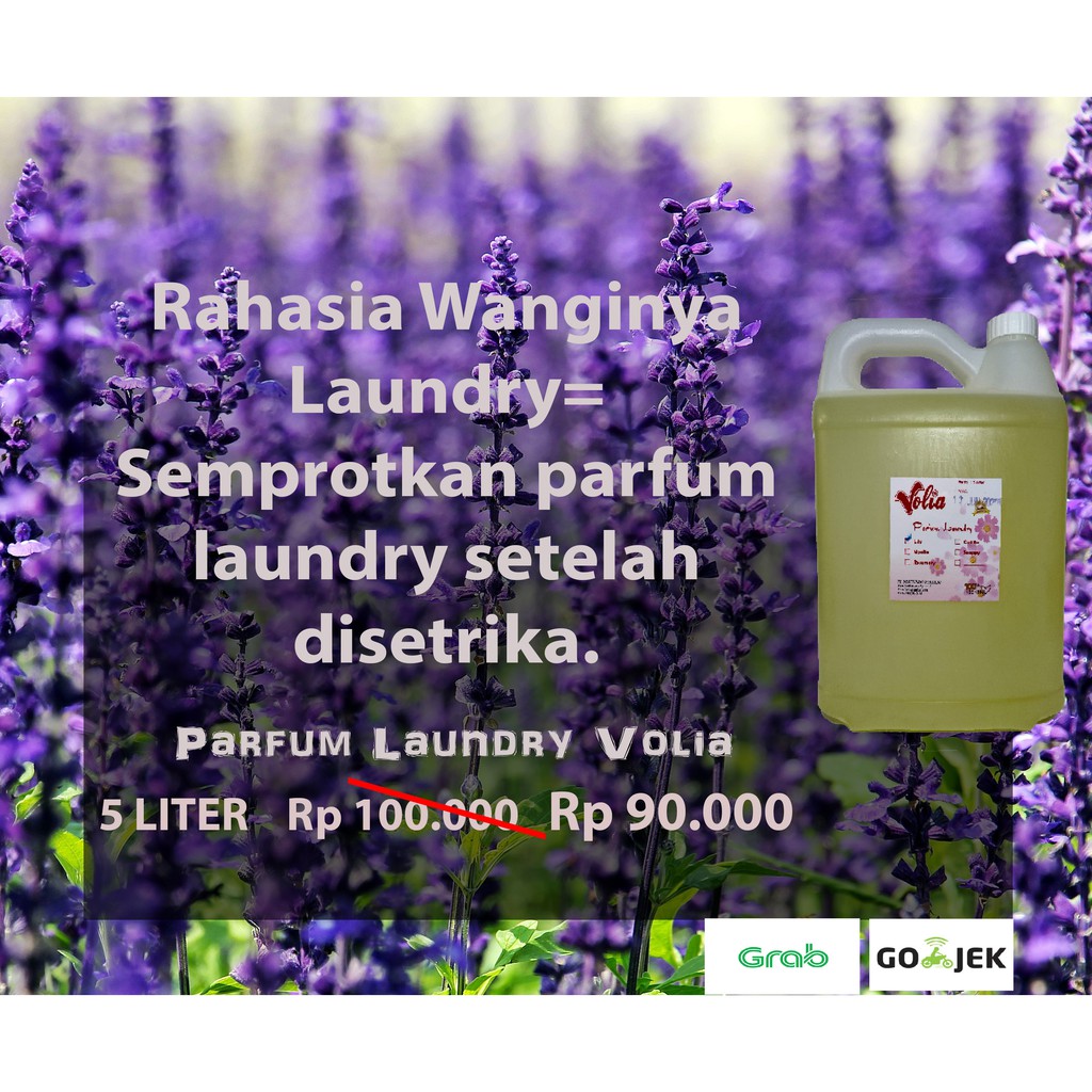 Parfum Laundry Volia 5 Liter Gojek Grab