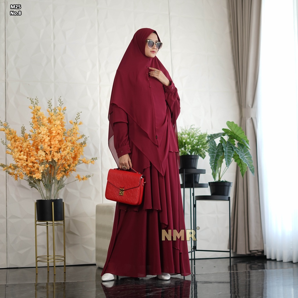 M25-8 Gamis Syari NMR BY NAMIRA PREMIUM