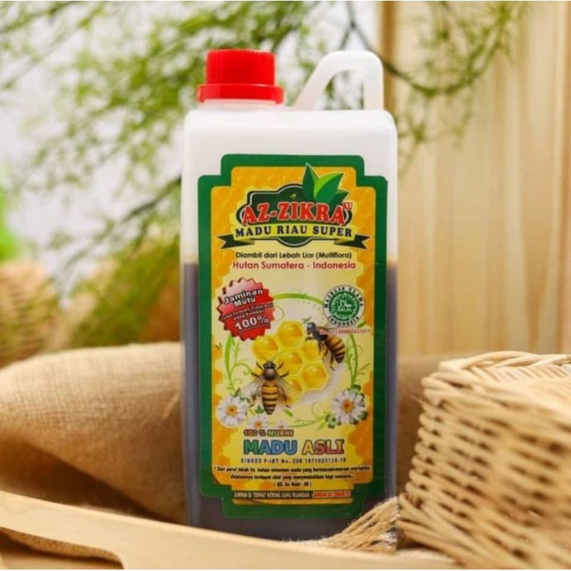

Madu Murni Hutan Riau Az Zikraku 1KG